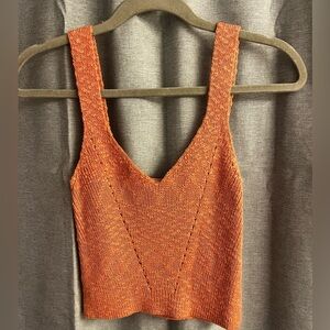 Rip Curl Women's Knit V-Neck Camisole — Burnt Orange